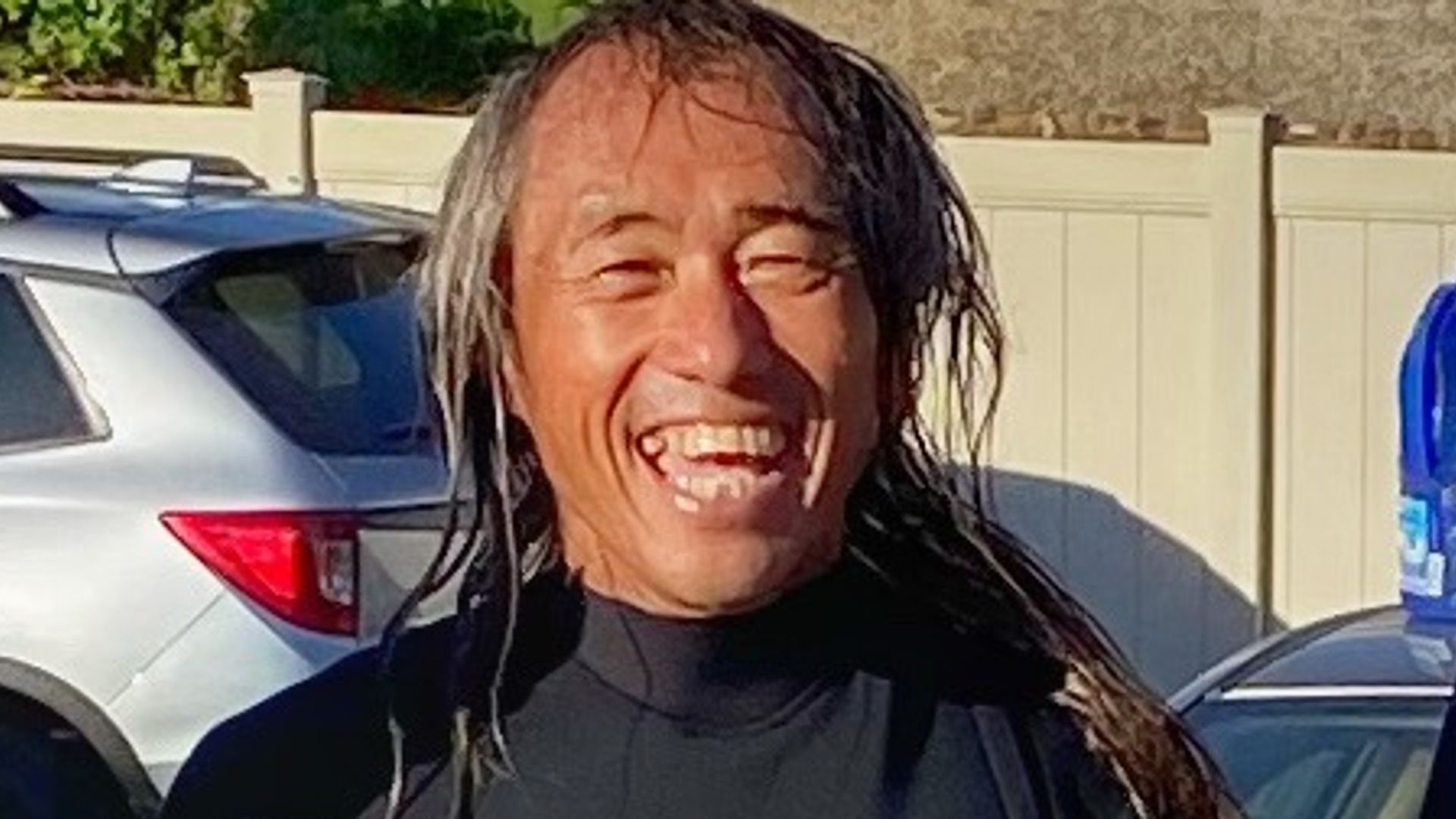 'I heard this yell': Shark bites off leg of surfer, 61 - but he manages to swim back to shore