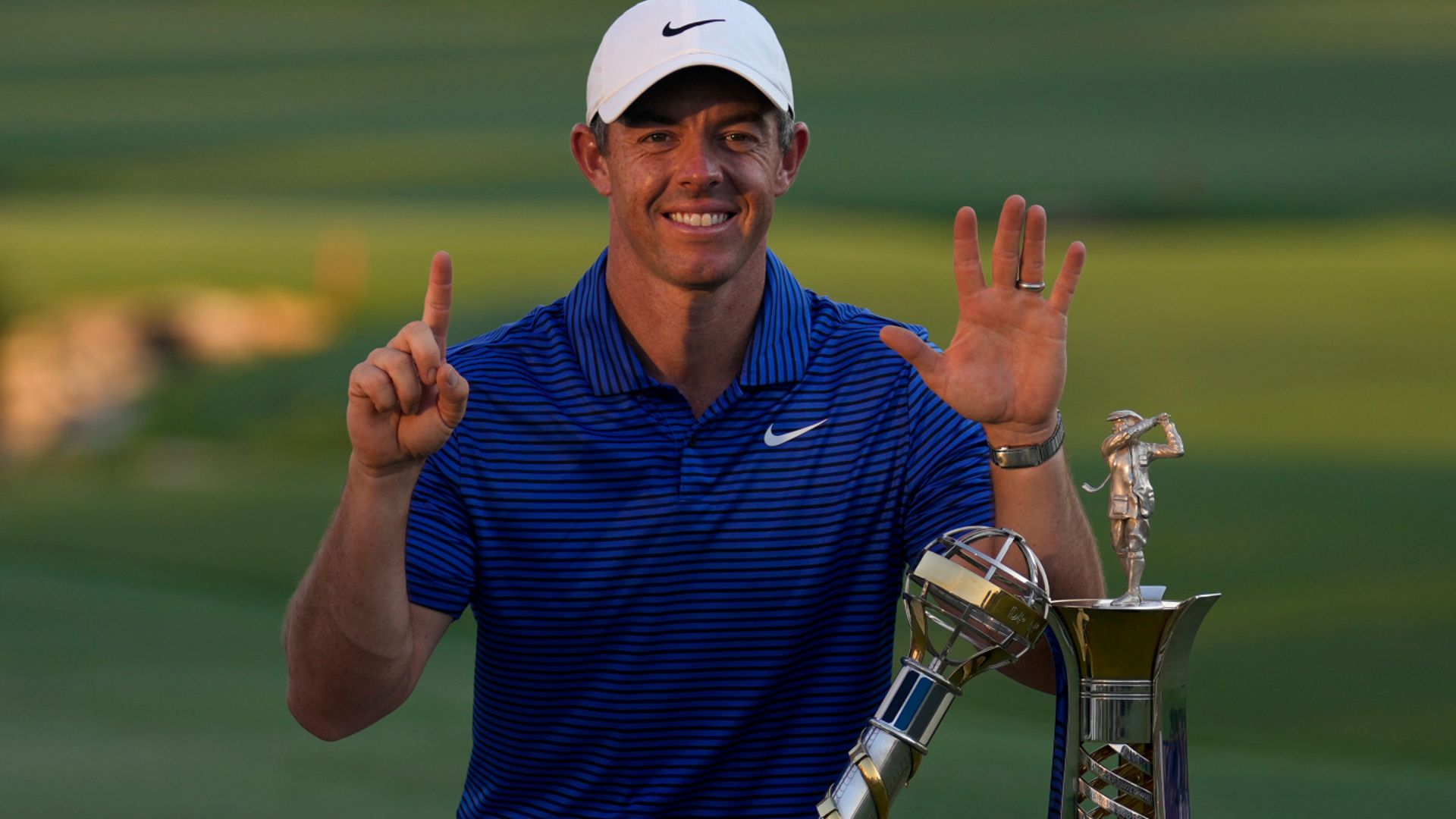 McIlroy edges Hojgaard to win Dubai double in DP World Tour thriller