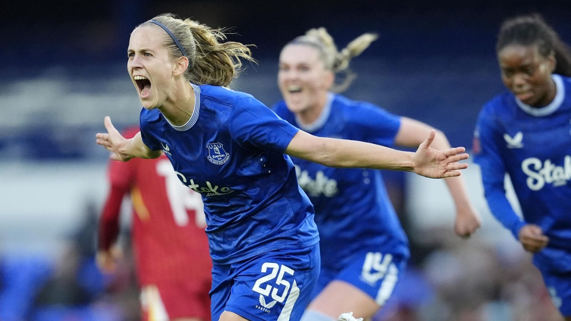 WSL: Everton beat Liverpool with controversial pen as Villa, Man Utd win