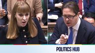Angela Rayner and Alex Burghart