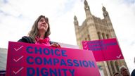 Details of the assisted dying bill have been published. Pic: PA