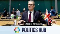 Keir Starmer attends the opening session of COP29 in Azerbaijan.
Pic: No 10 Downing Street