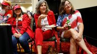 People attend the Pinellas County Republicans Watch Party held at the St. Petersburg Marriott Clearwater, during the 2024 U.S. presidential election, in Pinellas Park, Florida, U.S., November 5, 2024. REUTERS/Octavio Jones
