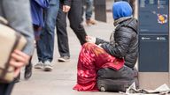 A file picture of a rough sleeper. Pic: iStock