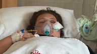 Lily in hospital in Turkey.
Pic: GoFundMe