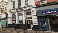 High street bank HSBC and building society Nationwide. Pic: iStock