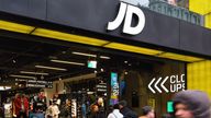 JD Sport in Oxford Street, London. Pic: iStock