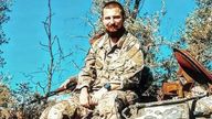 Liam Love, 24, was killed while fighting in Ukraine. Pic: PA