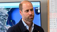 Prince William, Prince of Wales, visits Simon's Town Harbour to meet with volunteers of the National Sea Rescue Institute (NSRI) and hear about their lifesaving work on November 07, 2024 in Cape Town, South Africa. Pic: Reuters