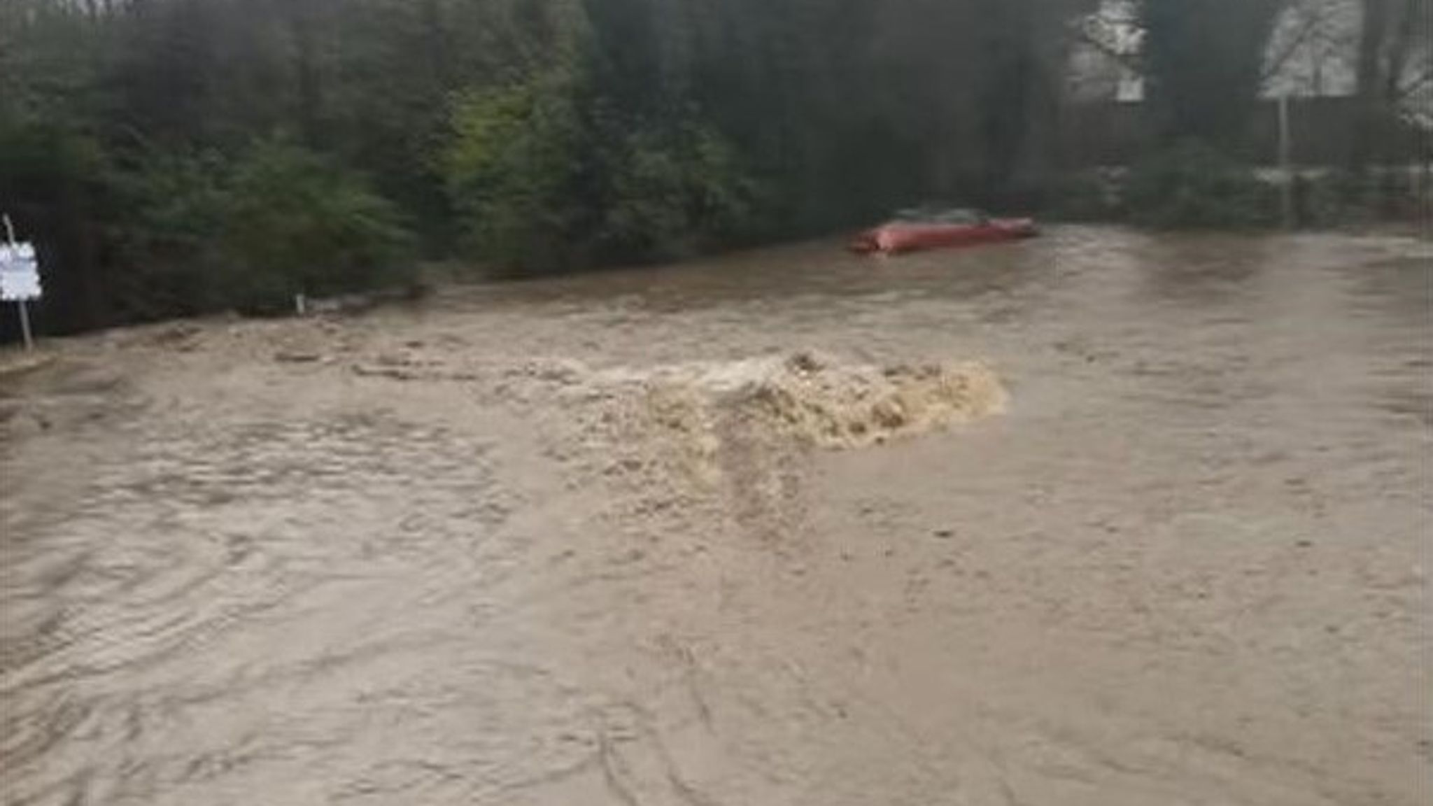 Storm Bert: Major incident declared as homes and cars flooded in South ...