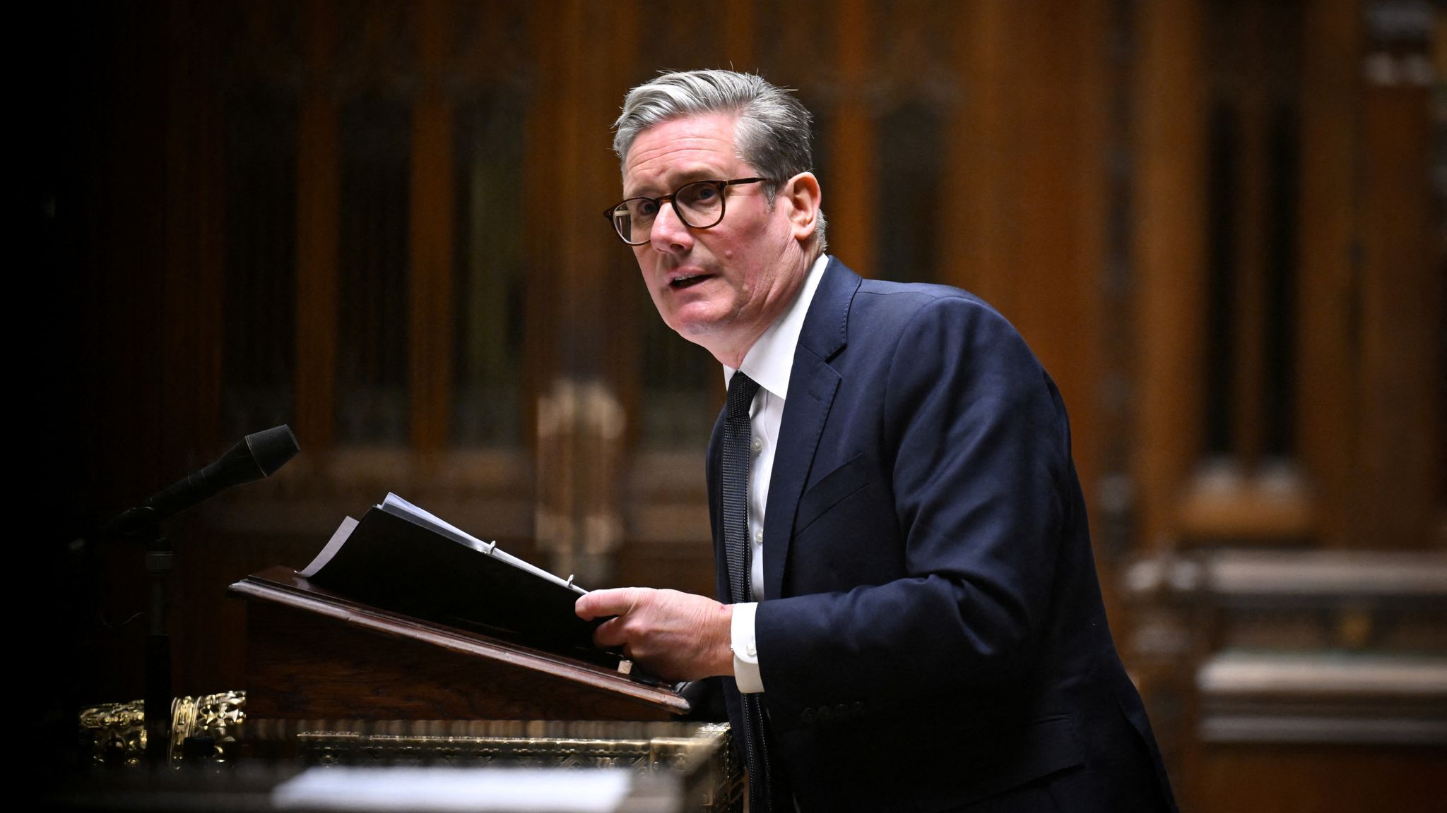 Starmer says UK will 'set out a path' to raise defence spending to 2.5% ...