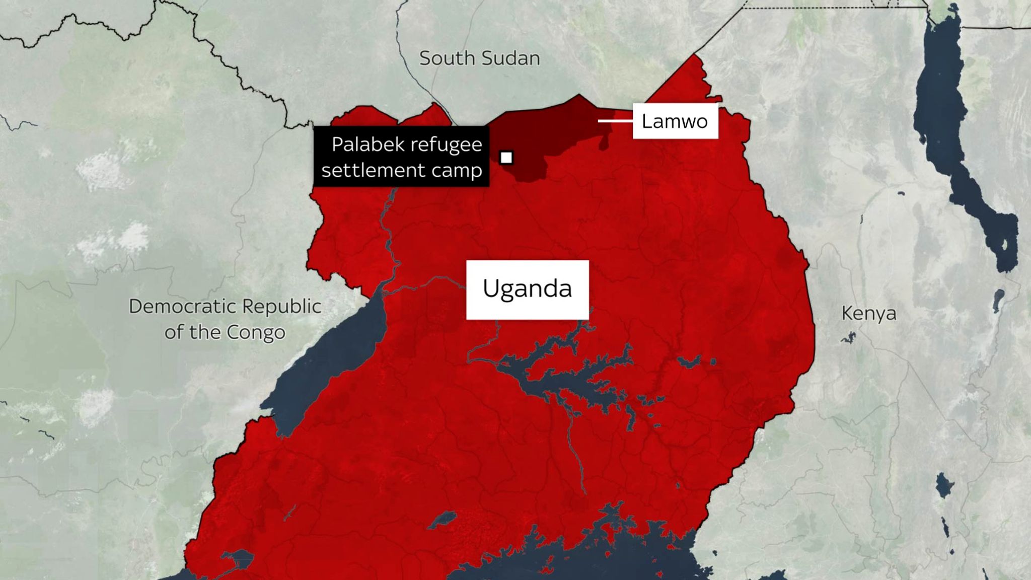 Lightning Strike Kills 14 In Refugee Camp In Uganda | World News | Sky News