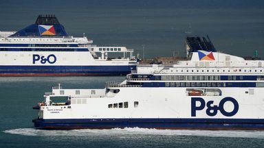 P&O Ferries is owned by DP World. Photo: PA