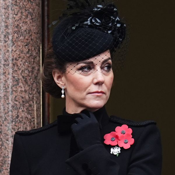 Catherine, Princess of Wales on the balcony. Pic: PA