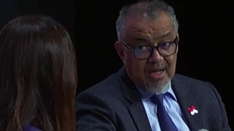 The Director-General of the World Health Organisation Tedros Adhanom Ghebreyesus commented on the war in Gaza. 