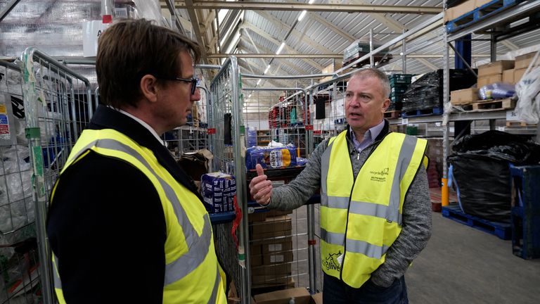 Chief Executive of Recycling Lives Alasdair Jackson OBE speaks to Jason Farrell