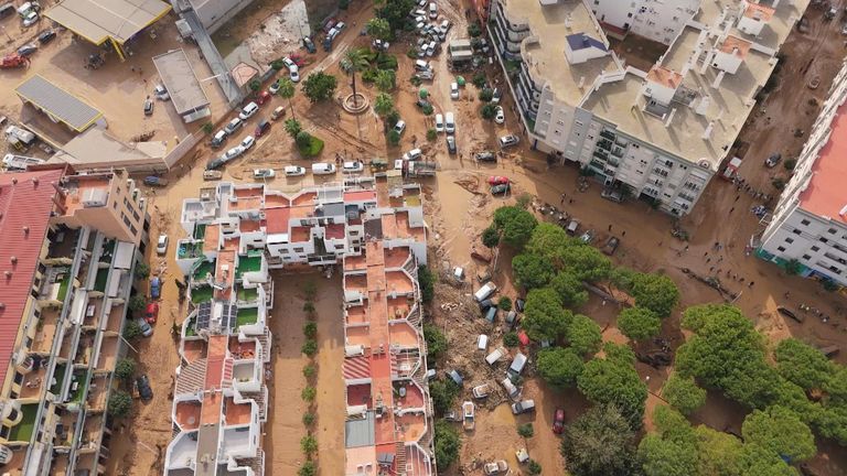 Alfafar in Spain after the floods