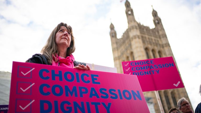 Details of the assisted dying bill have been published. Pic: PA