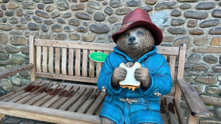 Paddington inside Cardiff Castle