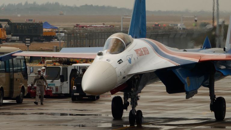 Defence exhibition near Beijing