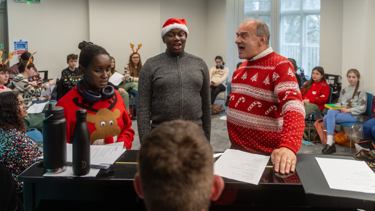 Sir Ed Davey has released an attempt to become Christmas number one. Pic: Liberal Democrats