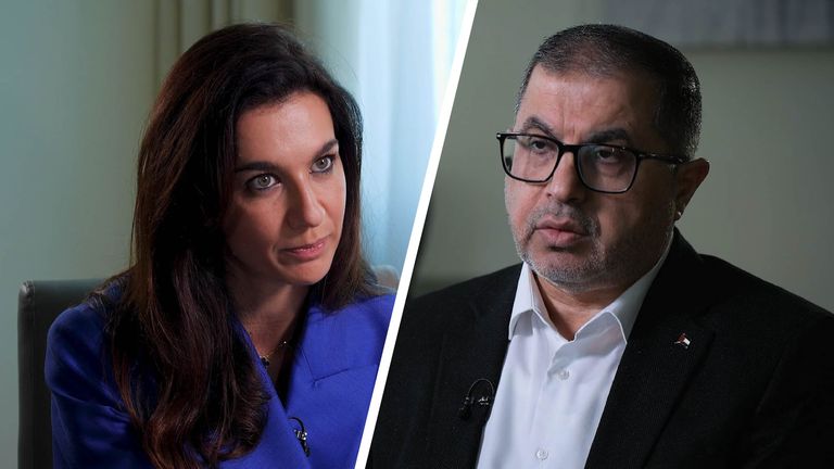 Sky's Yalda Hakim questioned Dr Basem Naim on efforts to broker a ceasefire with Israel and hear his thoughts on the election of Donald Trump as US president. 