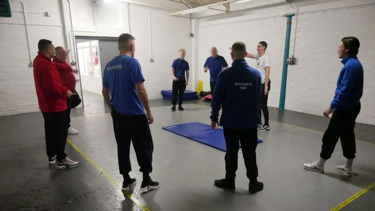 Prisoners at HMP Barlinnie. Image: SPS