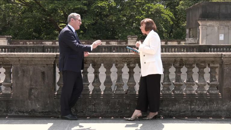 PM talks to Beth Rigby at the G20 summit 