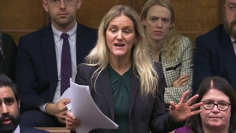 Pic: House of Commons/UK Parliament/PA

Screen grab of Labour MP Kim Leadbetter opening the debate in favour of her Terminally Ill Adults (End of Life) Bill, in the chamber of the House of Commons in Westminster, London. Picture date: Friday November 29, 2024.

MIME type:
image/jpeg
Width:
1920
Height:
1080
Copyright holder:
House of Commons/UK Parliament/PA Wire