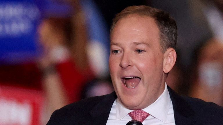 Lee Zeldin, Mr Trump's pick to head the Environmental Protection Agency. Pic: Reuters