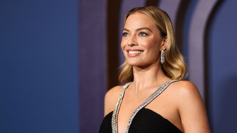 Margot Robbie welcomes first child - reports | Ents & Arts News | Sky News