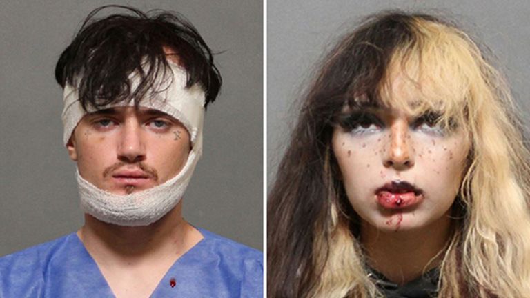 Michael Howell-McGlynn and Kristine Elisabeth Romero.
Pic Larimer County Sheriff's Office