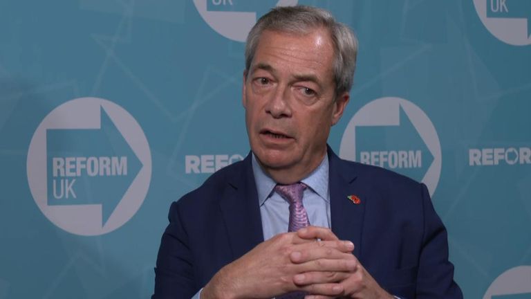 Nigel Farage replies to criticism he is not spending enough time in Clacton