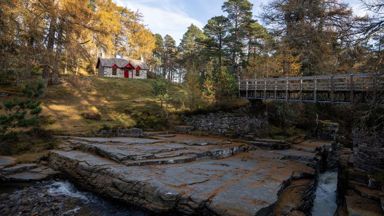 The picnic chalet enjoyed by Queen Victoria. Photo: NTS