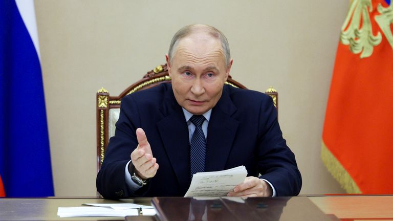 Vladimir Putin vows to increase production of Russia's 'unstoppable