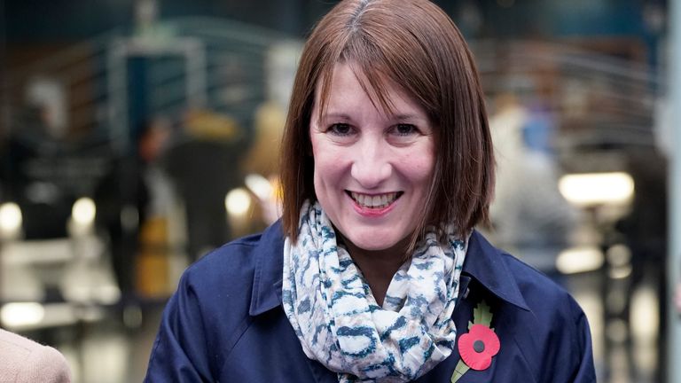 Chancellor Rachel Reeves. Pic: PA