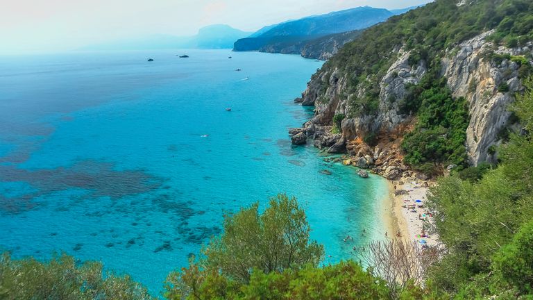 Cala Fuili beach in Sardinia. Pic: iStock