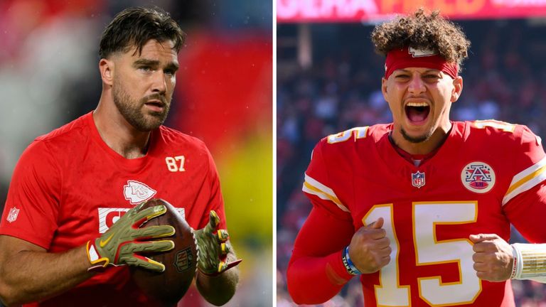 Travis Kelce and Patrick Mahomes's houses 'broken into' a day apart | US News | Sky News