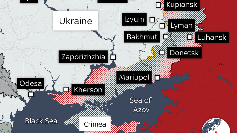 Ukraine map