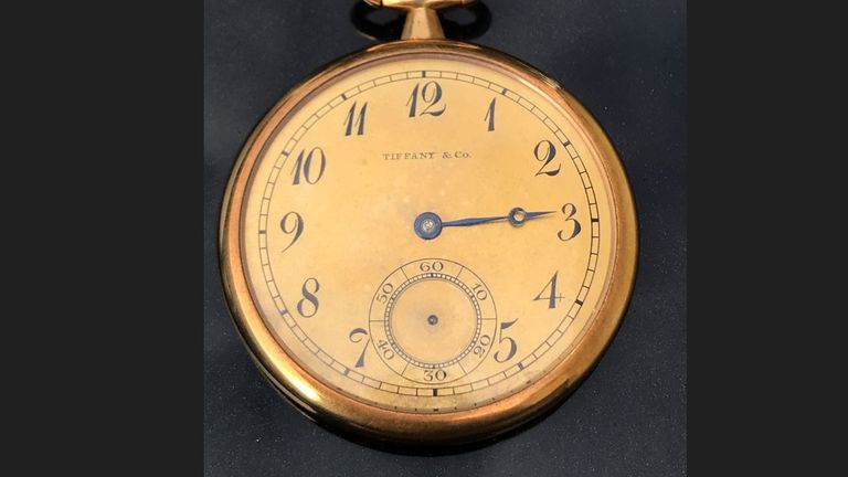 The pocket watch. Pic: PA/Henry Aldridge and Son