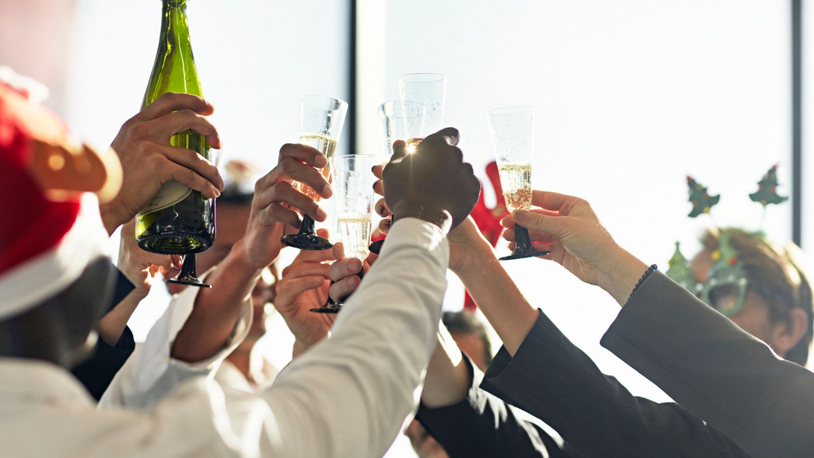 End of the boozy Christmas do? Alcohol 'becoming less important' at work parties