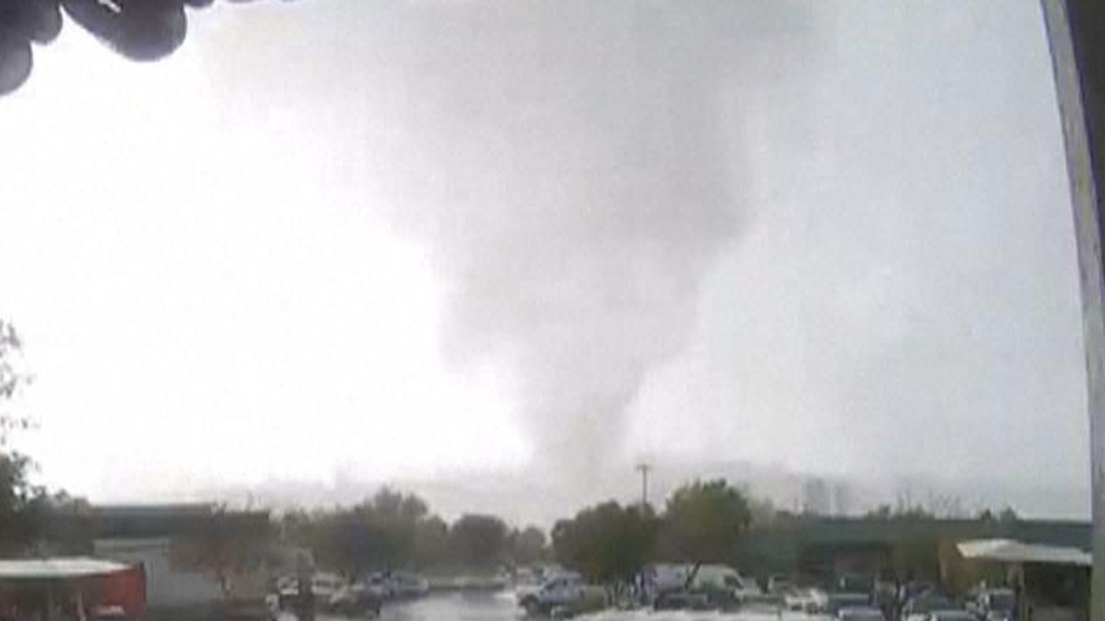 Rare tornado leaves trail of destruction in California US News Sky News