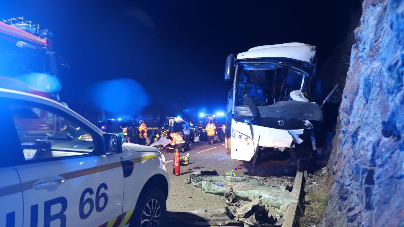 Two dead and more than 30 injured after coach crashes in Pyrenees | World News