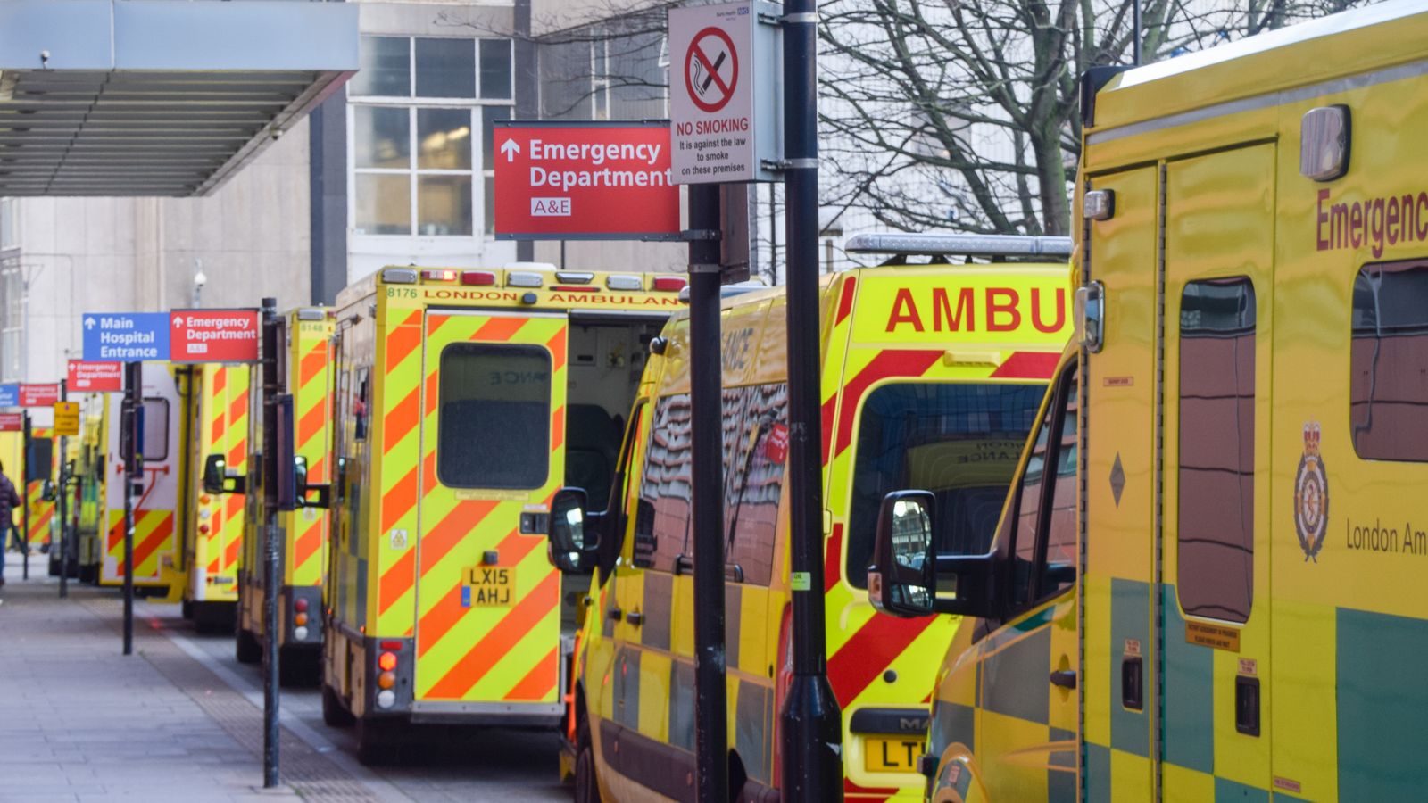 A&E departments 'absolutely full to bursting' with flu blamed for making 'bad situation even worse', top medic says