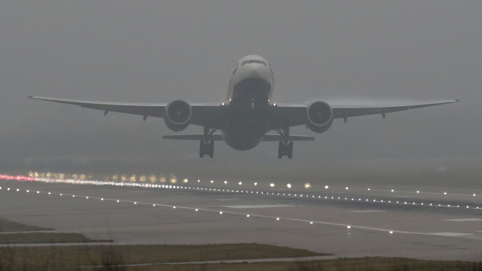 Passengers at UK airports - including London Gatwick, Heathrow and Manchester - face disruption and delays due to fog