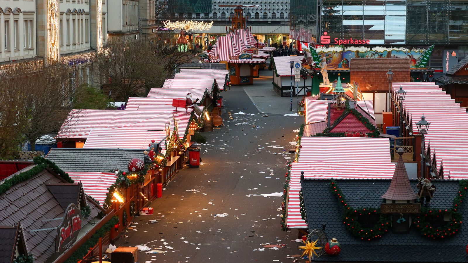 'Germany stands in dark hours with Magdeburg': Memorial service held for Christmas market attack victims