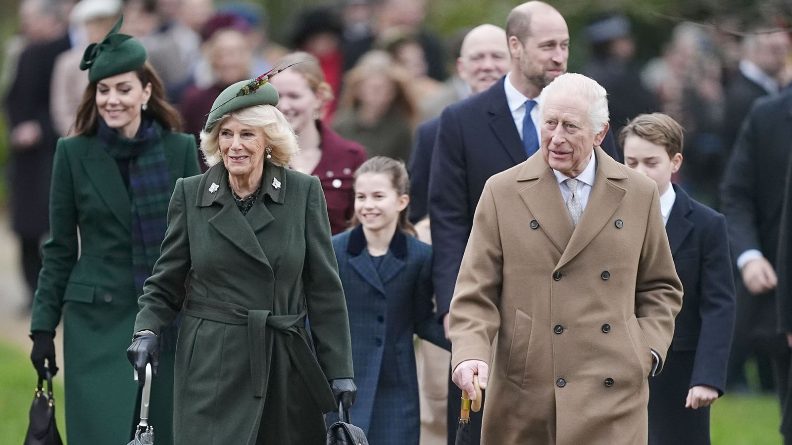 Royal Family latest: King, Queen and senior royals arrive at church as ...