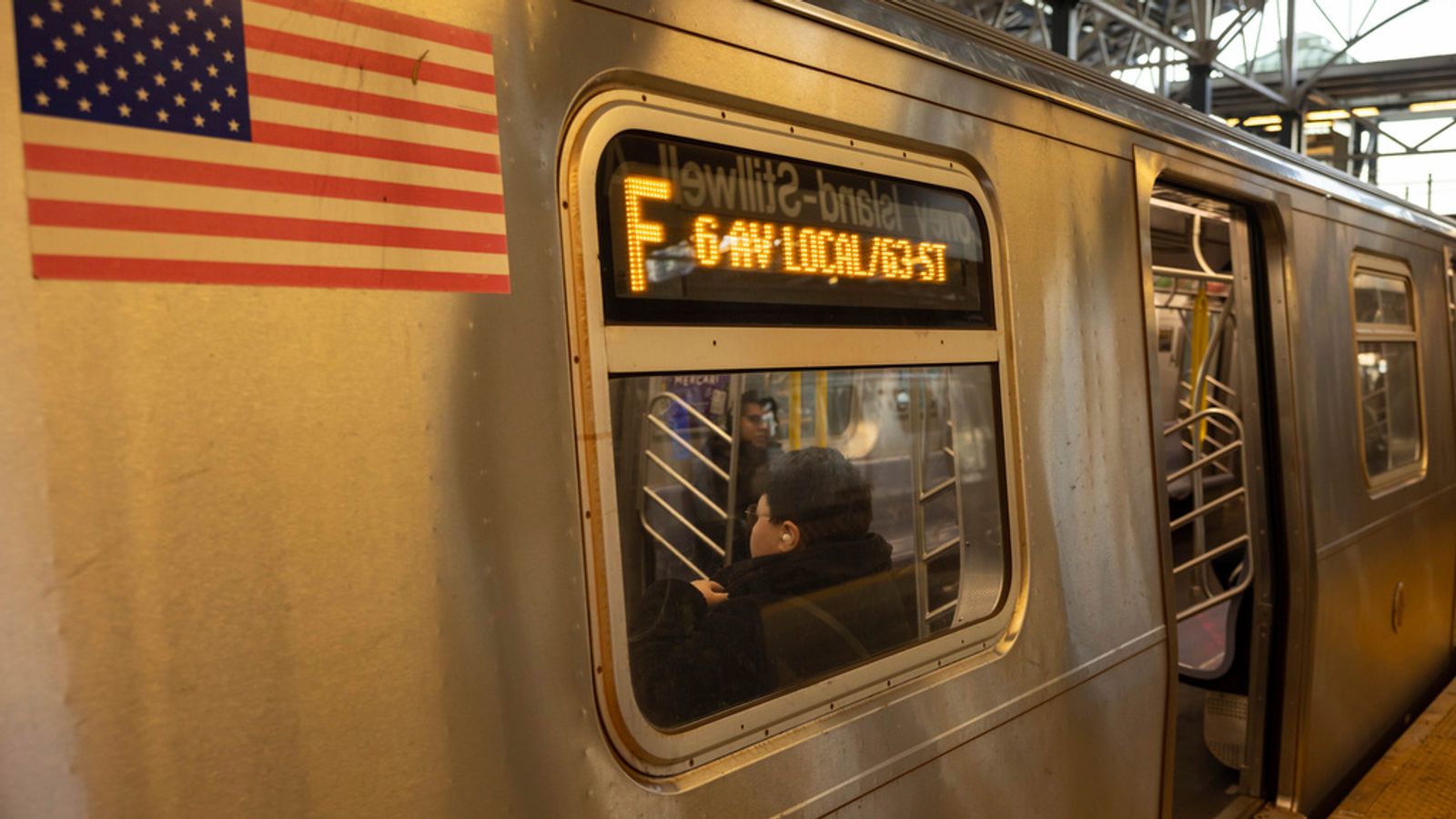 Woman burned to death inside subway train identified by New York police