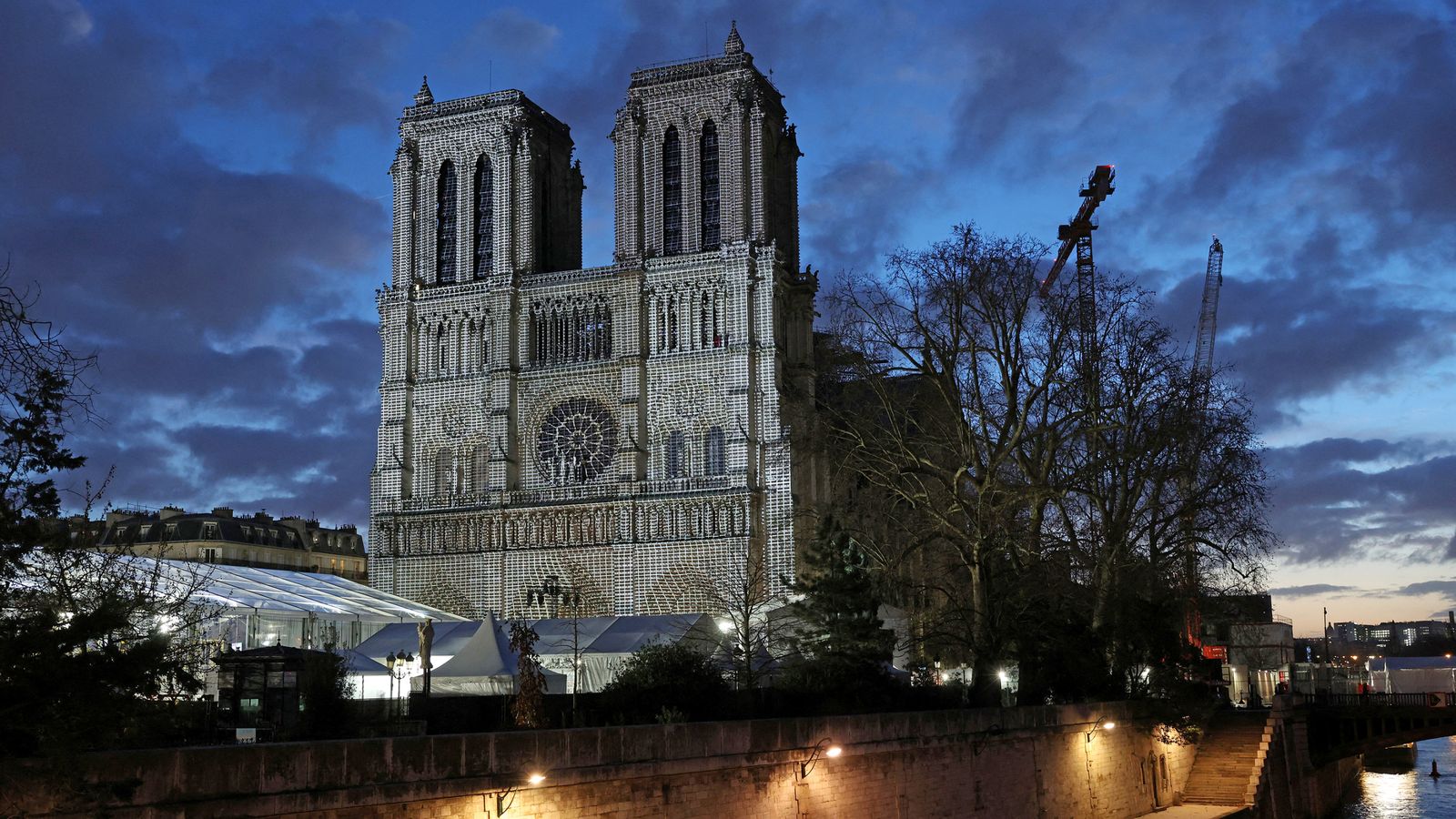 Reopening of Notre-Dame Cathedral marked in Paris | News UK Video News ...