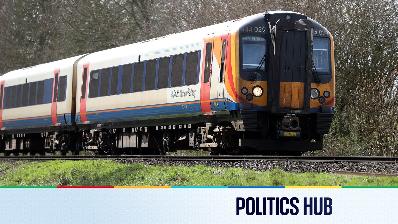 Politics latest: Three British rail companies to be nationalised